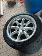 Velgen renault Intra 4x100 met 195/45/R14 breed, Ophalen, Gebruikt, Renault