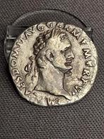 Zilveren Denarius van Domitianus, Ophalen of Verzenden, Overige landen, Losse munt, Zilver