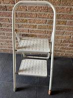 Keukentrapje 2 treden, Ophalen, Gebruikt, Trap, Opvouwbaar of Inschuifbaar