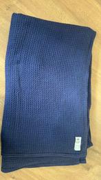 Plaid klippan blauw wafel, Huis en Inrichting, Blauw, 150 tot 200 cm, Ophalen of Verzenden, Zo goed als nieuw