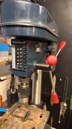 Einhell kolom boormachine op groene voet, Doe-het-zelf en Verbouw, Gereedschap | Boormachines, Ophalen, Zo goed als nieuw, Minder dan 400 watt
