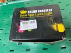 Solar Spot Lawn Light - Kleurverloop, Zonne-energie, Kunststof, Minder dan 50 watt, Nieuw