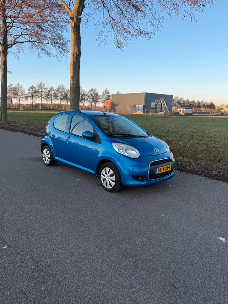Citroën C1 1.0 5-DRS 2009 Blauw, Auto's, Citroën, Bedrijf, C1, ABS, Airbags, Centrale vergrendeling, Elektrische ramen, Head-up Display