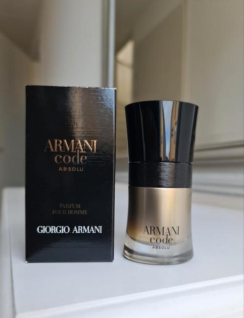 Armani Code Absolu Parfum 30ml Heren Origineel DISCONTINUED, Sieraden, Tassen en Uiterlijk, Uiterlijk | Parfum, Nieuw, Ophalen of Verzenden