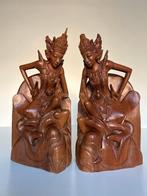 Balinese boekensteunen, gewicht 2,3 kg, no kris keris, Ophalen of Verzenden