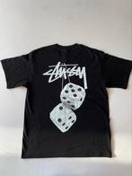Stussy shirt zwart dobbelsteen, Maat 38/40 (M), Zwart, Nieuw, Ophalen of Verzenden