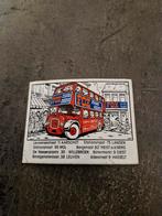 3648 Vintage Fox Jeans Shops Sticker, Ophalen of Verzenden, Gebruikt, Winkel of Supermarkt