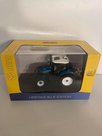 UH 6234 new holland T6.180 heritage blue nieuw in doos 1:32 beschikbaar voor biedingen