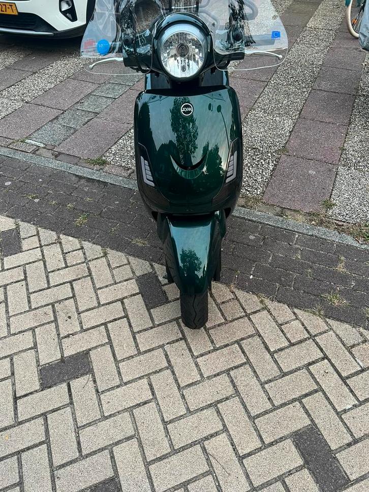 Sym Fiddle 2, Fietsen en Brommers, Snorfietsen en Snorscooters, Zo goed als nieuw, SYM, Benzine, Ophalen