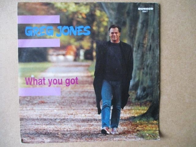 s2766 greg jones - what you got, Ophalen, Gebruikt, Overige genres, 7 inch