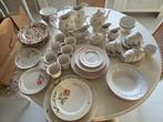 Roosjes servies van cambridge (blokker)en Jet brocante, Ophalen of Verzenden, Zo goed als nieuw, Overige stijlen, Compleet servies