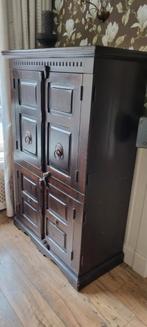 TV -kast koloniaal / kast, 100 tot 150 cm, Koloniaal, 25 tot 50 cm, Overige houtsoorten