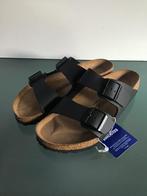 GRATIS VERZENDEN | BIRKENSTOCK Nieuwe zwarte slippers 41, Slippers, Verzenden, Zwart, Nieuw
