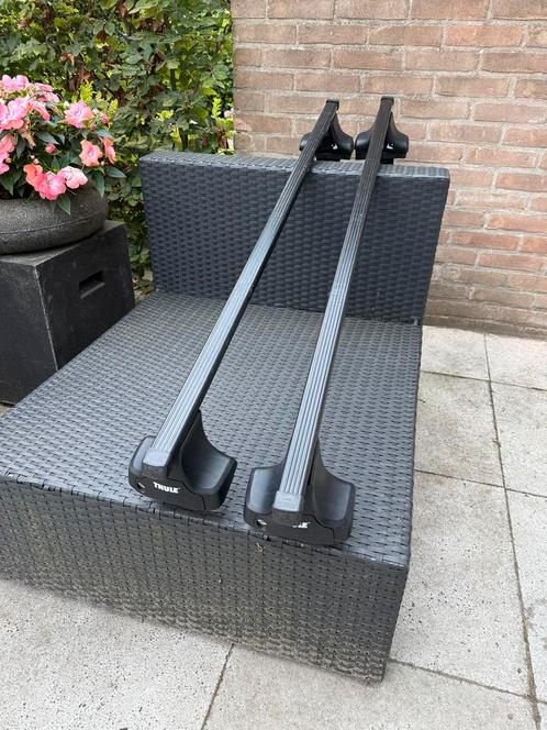 Thule Dakdragers - Prima staat - Incl org sleutel en inbus, Auto diversen, Dakdragers, Gebruikt, Ophalen