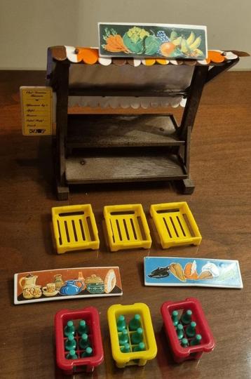 Playmobil 3296 Marktkraam + bierkratten beschikbaar voor biedingen