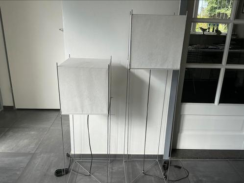 Lotek lamp, Huis en Inrichting, Lampen | Vloerlampen, Gebruikt, Metaal, Stof, Ophalen of Verzenden