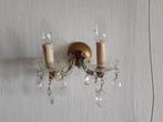 Kristallen wandlamp., Huis en Inrichting, Lampen | Wandlampen, Ophalen, Zo goed als nieuw