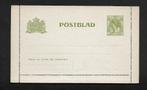 Postblad Geuzendam nr. 13. Zegel bontkraag 3 cent. lees Info, Postzegels en Munten, Ophalen of Verzenden, Briefkaart