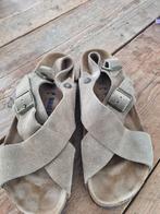 Birkenstock sandaal, Verzenden, Zo goed als nieuw, Beige, Sandalen of Muiltjes