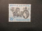 B05233: Kenya Uganda Tanganyika QEII 15 c, Postzegels en Munten, Postzegels | Afrika, Ophalen