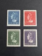 1946 Kon Wilh Konijnenburg NVPH nr 346-349 ongestempeld, Postzegels en Munten, Verzenden, Na 1940