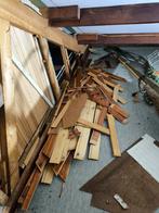 Partij sloophout, schrootjes en planken, Doe-het-zelf en Verbouw, Hout en Planken, Ophalen, Gebruikt, Minder dan 25 mm, Plank