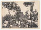 Pasar vermoedelijk op Java Nederlands-Indië oude foto, Gebruikt, Verzenden, Foto, Buitenland