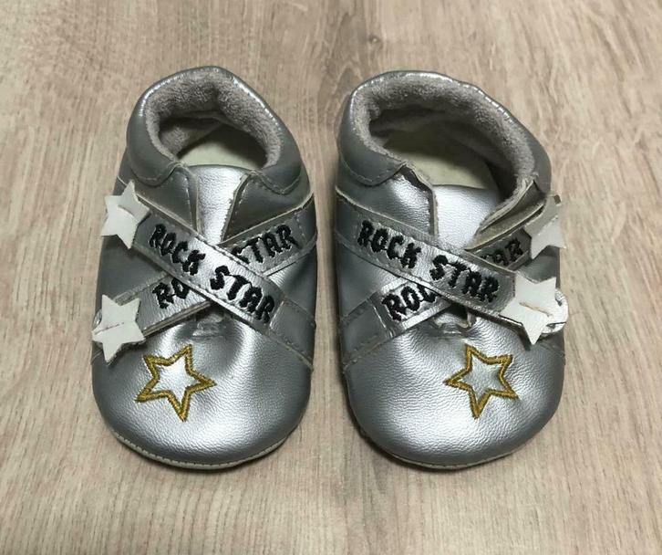 Silly Souls flexibele leren slofjes, Kinderen en Baby's, Babykleding | Schoentjes en Sokjes, Nieuw, Jongetje of Meisje, Slofjes