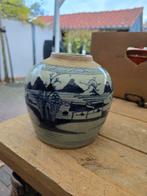 Chinese Gemberpot Porselein blauw wit, Antiek en Kunst, Antiek | Keramiek en Aardewerk, Ophalen of Verzenden