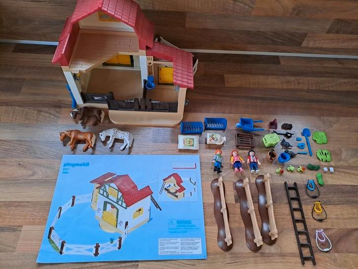 Playmobiel ponyranch, Kinderen en Baby's, Speelgoed | Playmobil, Zo goed als nieuw, Ophalen of Verzenden