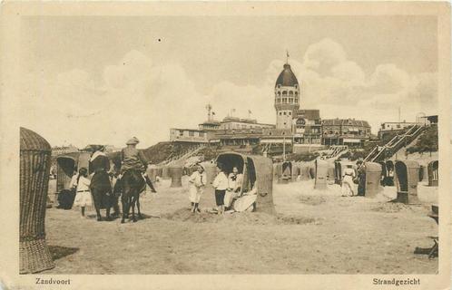 (378-308-021) Zandvoort Strandgezicht, Verzamelen, Ansichtkaarten | Nederland, Noord-Holland, Verzenden