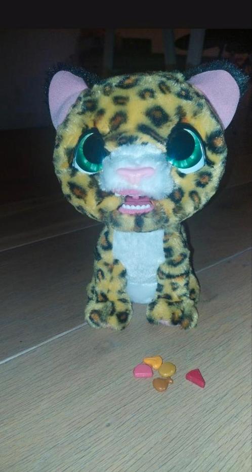 Fur Real Lolly luipaardwelpje, Kinderen en Baby's, Speelgoed | Knuffels en Pluche, Zo goed als nieuw, Overige typen, Ophalen of Verzenden