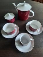 Rosenthal Secunda Purpur servies: theekan, kopjes, suikerpot, Overige stijlen, Kop(pen) en/of Schotel(s), Gebruikt, Ophalen