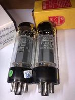 Mullard/Philips EL34 matched buizen paar, getest, Antiek en Kunst, Antiek | Tv's en Audio, Ophalen of Verzenden