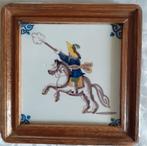 Makkum tegel cavaleriesoldaat te paard, Huis en Inrichting, Ophalen of Verzenden, Zo goed als nieuw