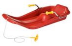 Kunststof slee Jetstar incl trekkoord rem en stuur, Ophalen, Rem, Nieuw, Kunststof