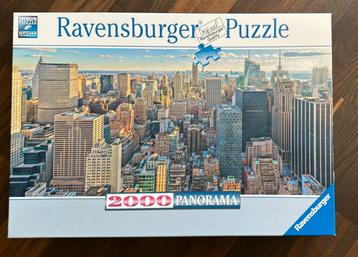 Ravensburgerpuzzel NY panorama 2000  beschikbaar voor biedingen