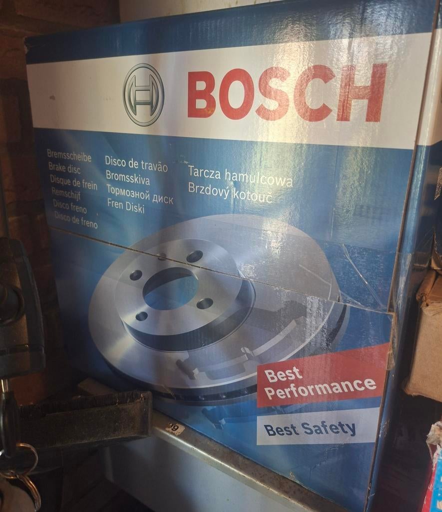 1x Nieuwe Bosch Remschijf BMW 0 986 479 348, Ophalen of Verzenden, Nieuw, BMW