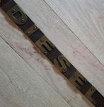 Vintage bruine DIESEL riem 85 cm, Kleding | Heren, Riemen en Ceinturen, Diesel, Bruin, Verzenden, Echt leder