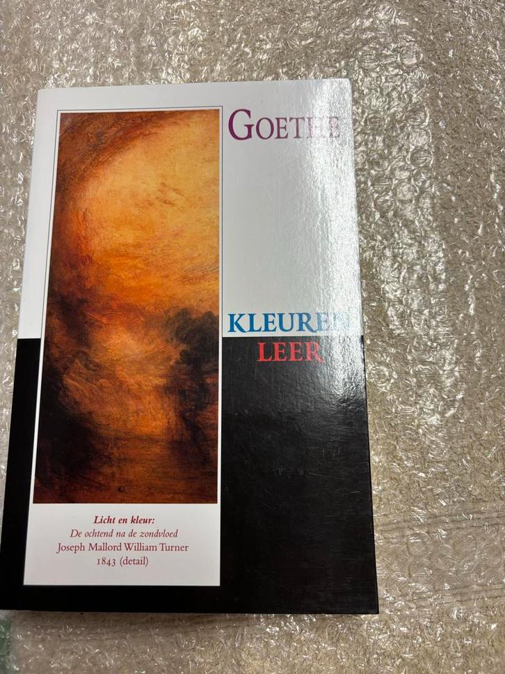 Goethe - Kleurenleer, Boeken, Filosofie, Zo goed als nieuw, Algemeen, Ophalen of Verzenden