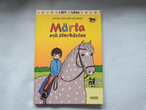 Zweeds kinderboek: Märta och Storhästen - E. Eklund Wilson, Boeken, Kinderboeken | Jeugd | onder 10 jaar, Zo goed als nieuw, Fictie algemeen
