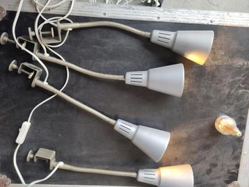 lampen met plankklem werkend beschikbaar voor biedingen