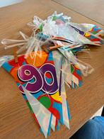 Slingers 90 jaar, Hobby en Vrije tijd, Ophalen, Gebruikt, Versiering, Verjaardag