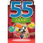 Verjaardagskaart 55 jaar! bij Stichting Superwens!, Ophalen of Verzenden, Nieuw