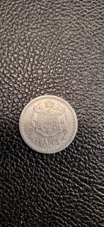 5##    Monaco 2 frank 1943, Ophalen of Verzenden, Overige landen