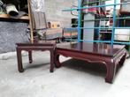 opium salontafelset, Huis en Inrichting, Tafels | Salontafels, Ophalen, 50 tot 100 cm, 50 tot 100 cm, Zo goed als nieuw
