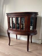 Stijlvol theekastje, Ophalen, Minder dan 50 cm, Gebruikt, Glas