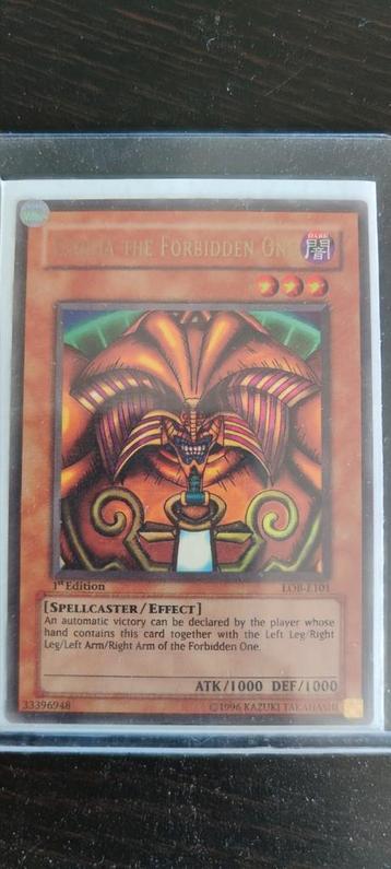 Prachtige zeldzame Yu-Gi-Oh kaarten.  beschikbaar voor biedingen