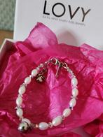 Lovy armband (kind/baby), Sieraden, Tassen en Uiterlijk, Wit, Nieuw, Ophalen of Verzenden, Met kristal