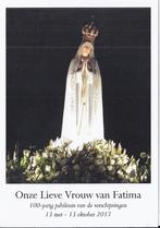 Bp453 devotie prentje onze lieve vrouw van Fátima, Ophalen of Verzenden, Zo goed als nieuw, Kaart of Prent